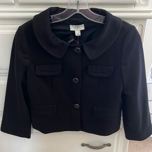 Women’s cropped suit jacket.  New with tags!
